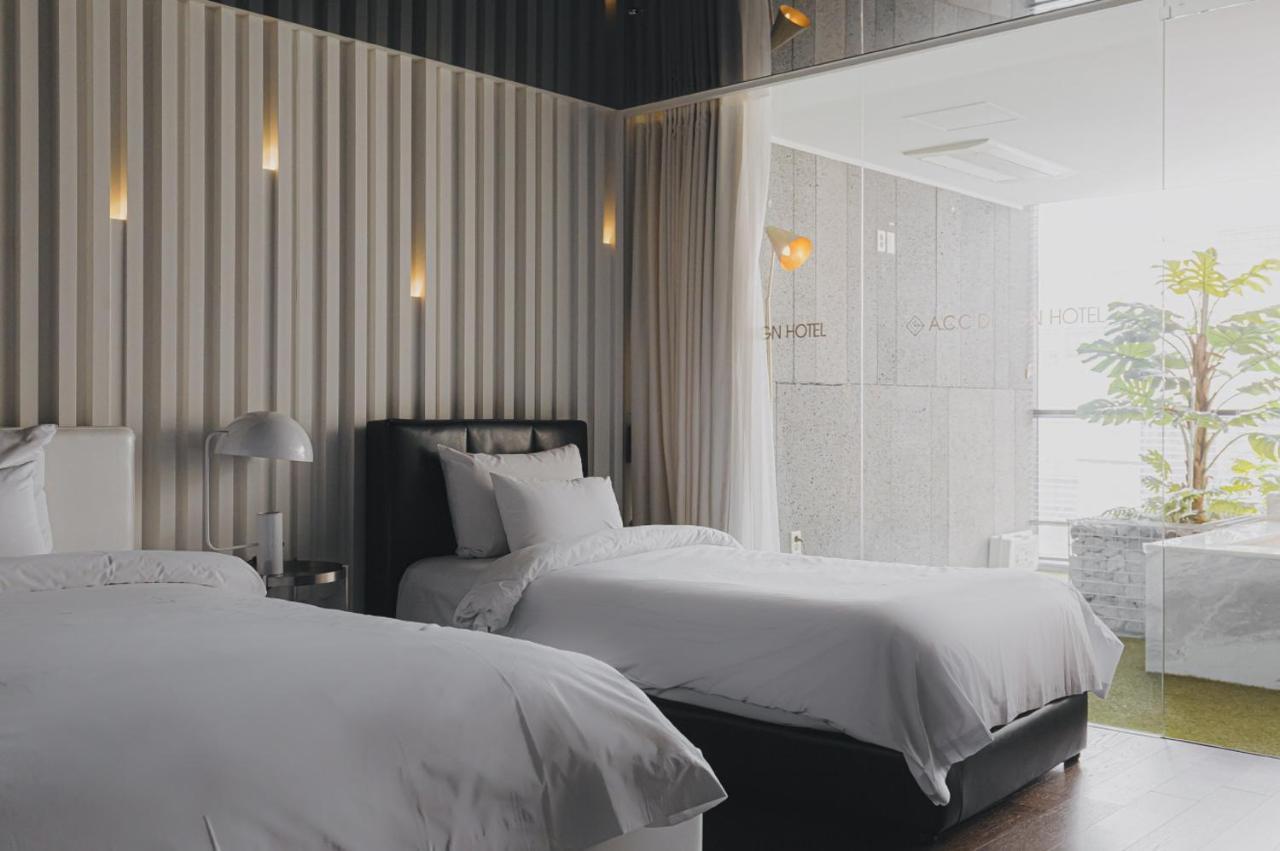 Acc Design Hotel Gwangju Metropolitan City Bagian luar foto