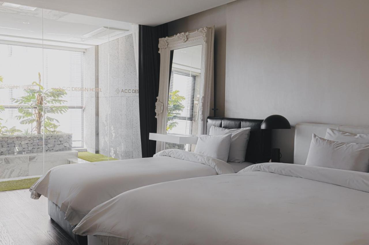 Acc Design Hotel Gwangju Metropolitan City Bagian luar foto