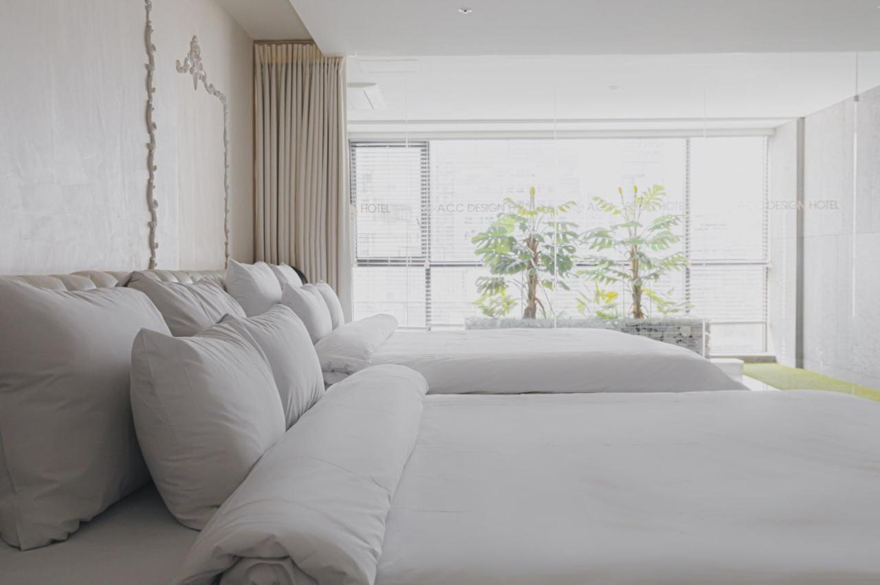 Acc Design Hotel Gwangju Metropolitan City Bagian luar foto