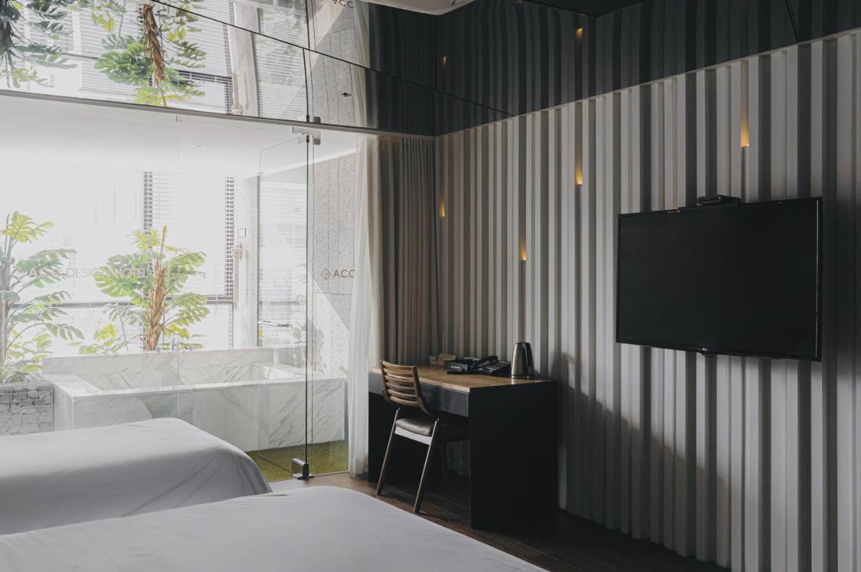 Acc Design Hotel Gwangju Metropolitan City Bagian luar foto