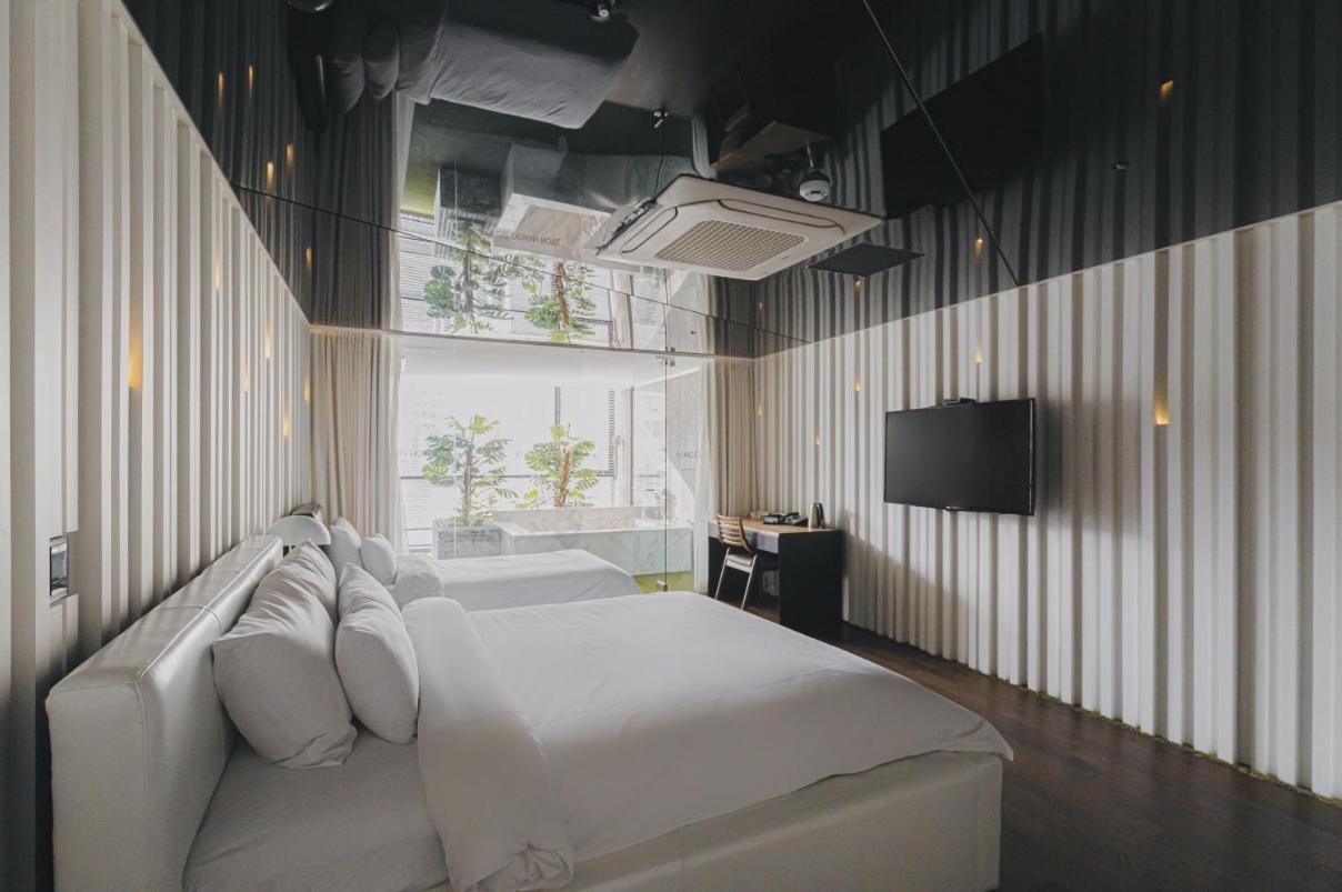 Acc Design Hotel Gwangju Metropolitan City Bagian luar foto